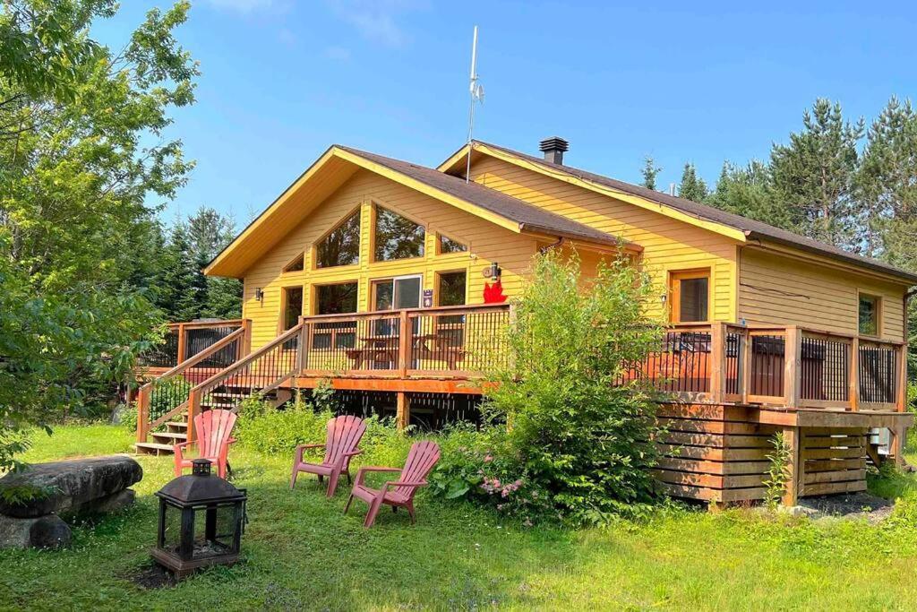 Chalet L'Erable Mont-Tremblant/Lac Superieur & Spa Exterior foto