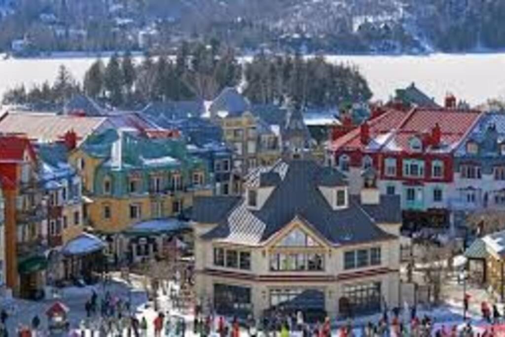 Chalet L'Erable Mont-Tremblant/Lac Superieur & Spa Exterior foto