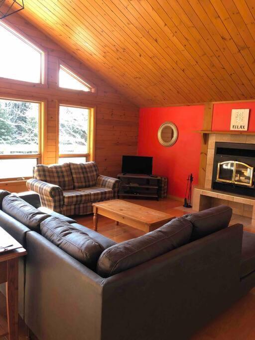 Chalet L'Erable Mont-Tremblant/Lac Superieur & Spa Exterior foto
